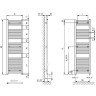 Дизайн-радиатор Kermi B20-S 1500х550