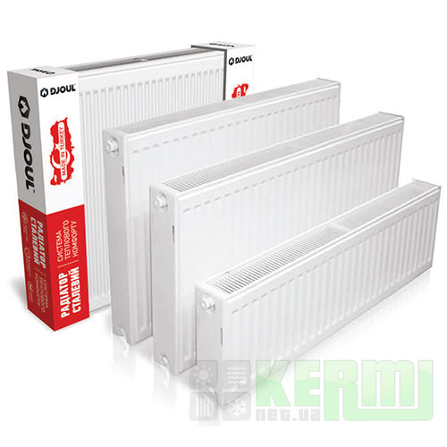 Стальной радиатор DJOUL Тип 11 500x 400 нижнее подключение