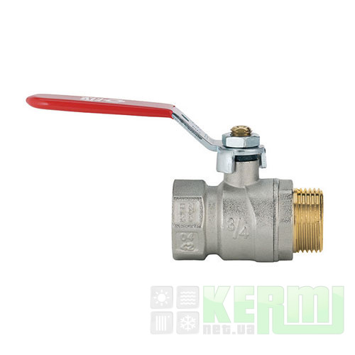 F.I.V. Кран шаровый Perfecta ВР-НР "метал. ручка" F.I.V. Кран шаровый Perfecta ВР-НР "метал. ручка"